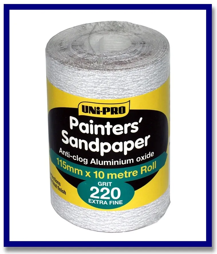 UNi-PRO Painter's Sandpaper (Aluminum Oxide) - 1 Pc