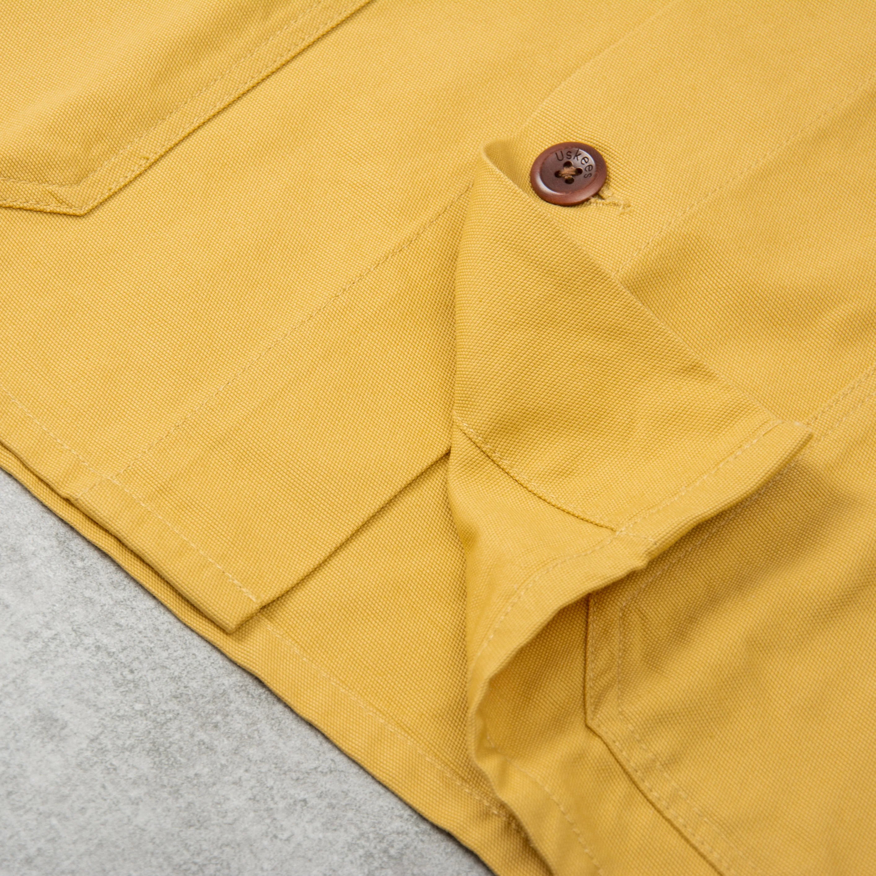 Uskees 3001 Button Overshirt - Citronella