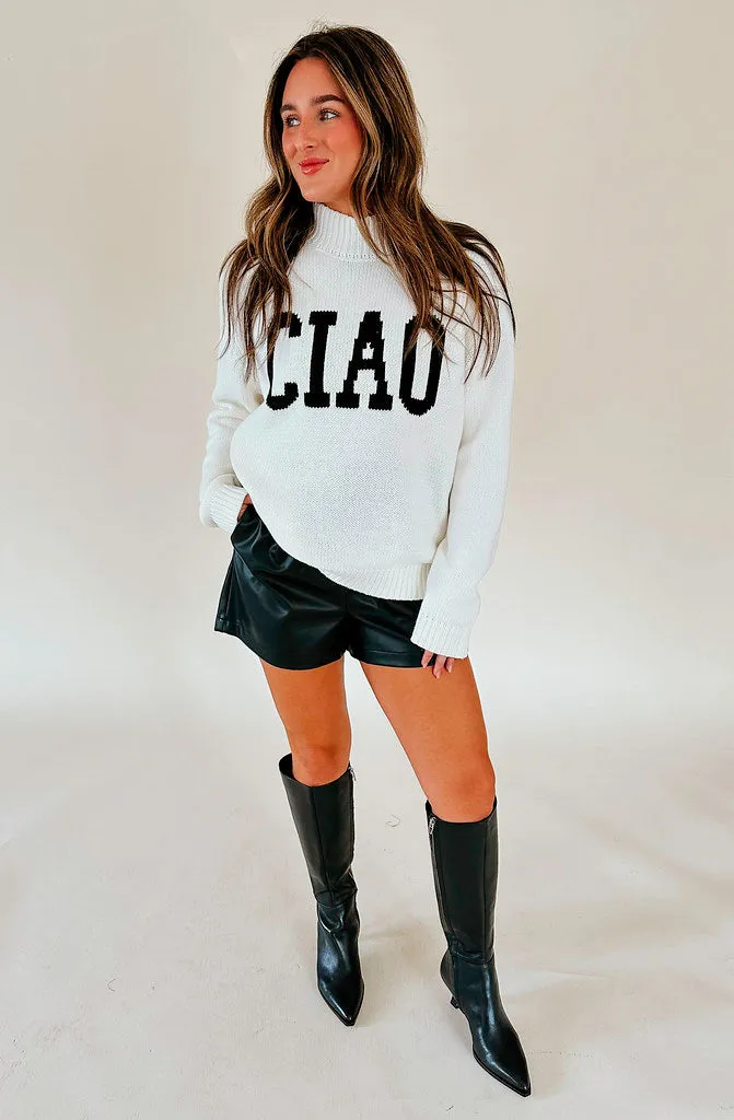 Z SUPPLY CIAO INTARSIA SWEATER