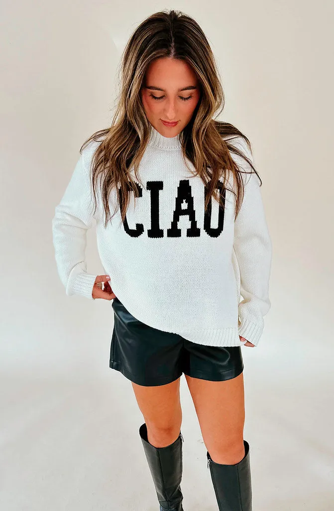 Z SUPPLY CIAO INTARSIA SWEATER